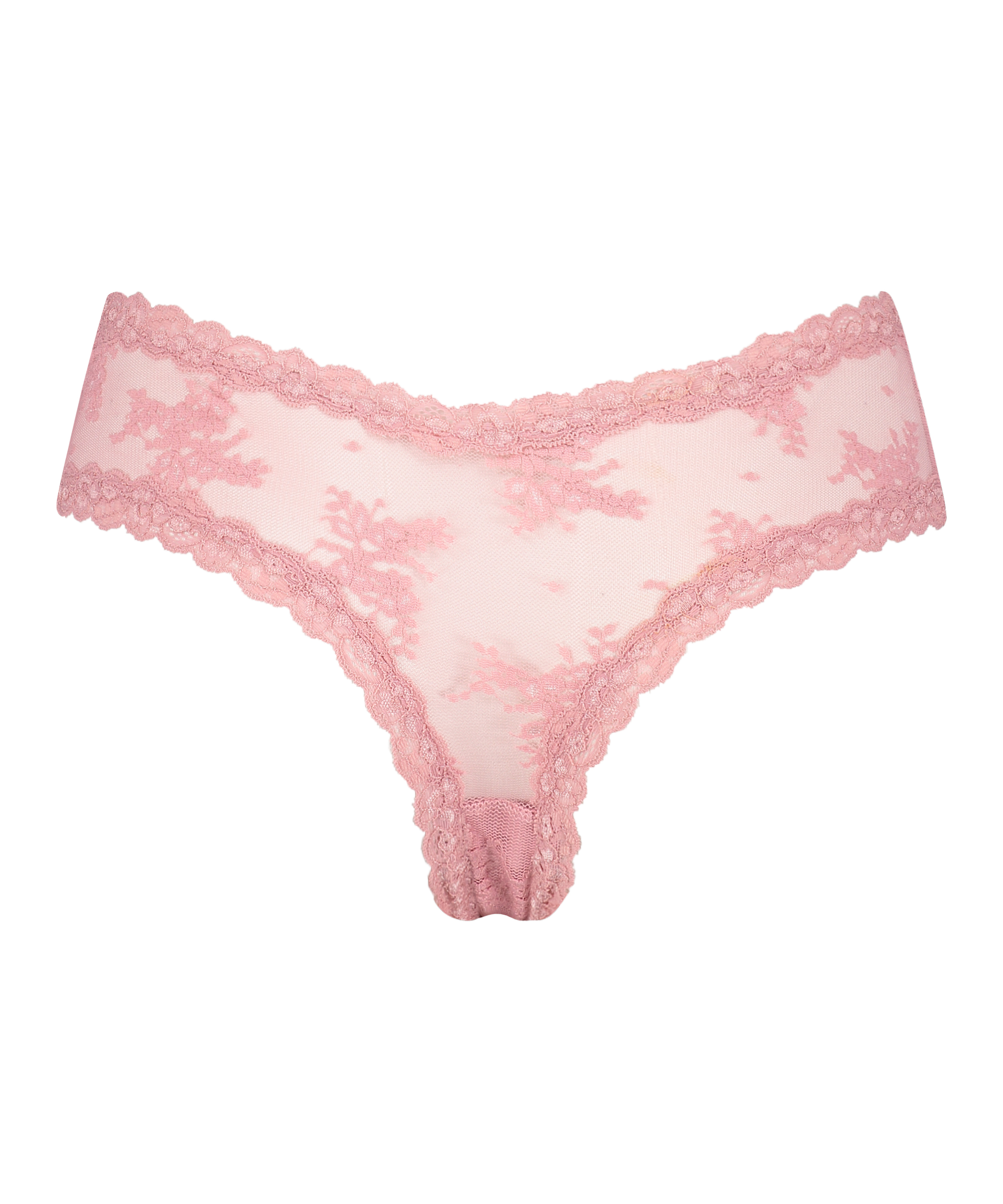 V-shape Mesh Brazilian, Pink, main