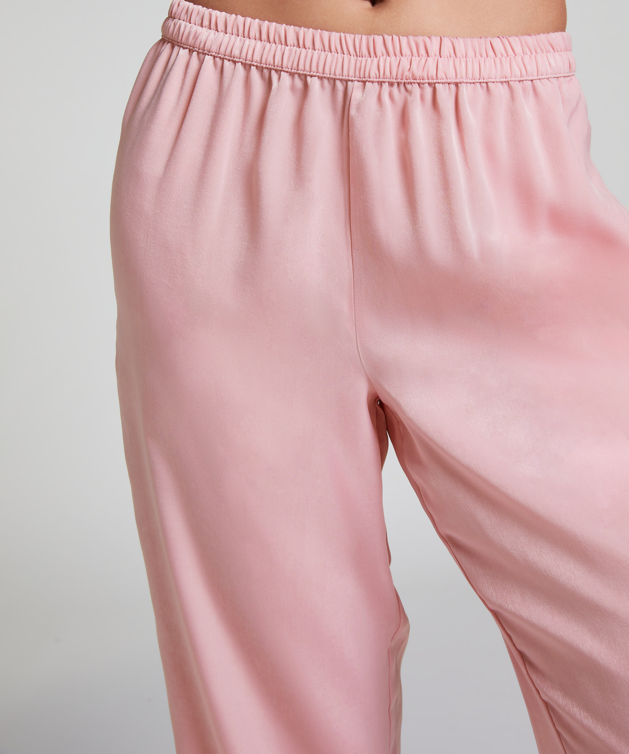 Satin Trousers, Pink, main