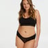 V-shaped Brazilian mesh, Black