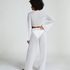 Beach Knit Pant, White