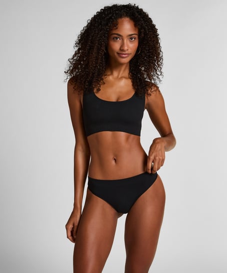 Dianne Scoop Bralette, Black