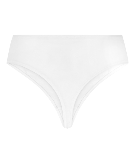 Cotton Thong, White