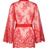 Isabelle Lace Kimono, Red