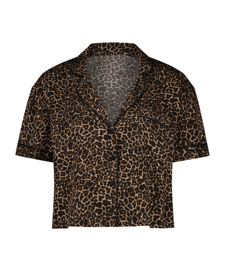 Springbreakers Pyjama Top, Black