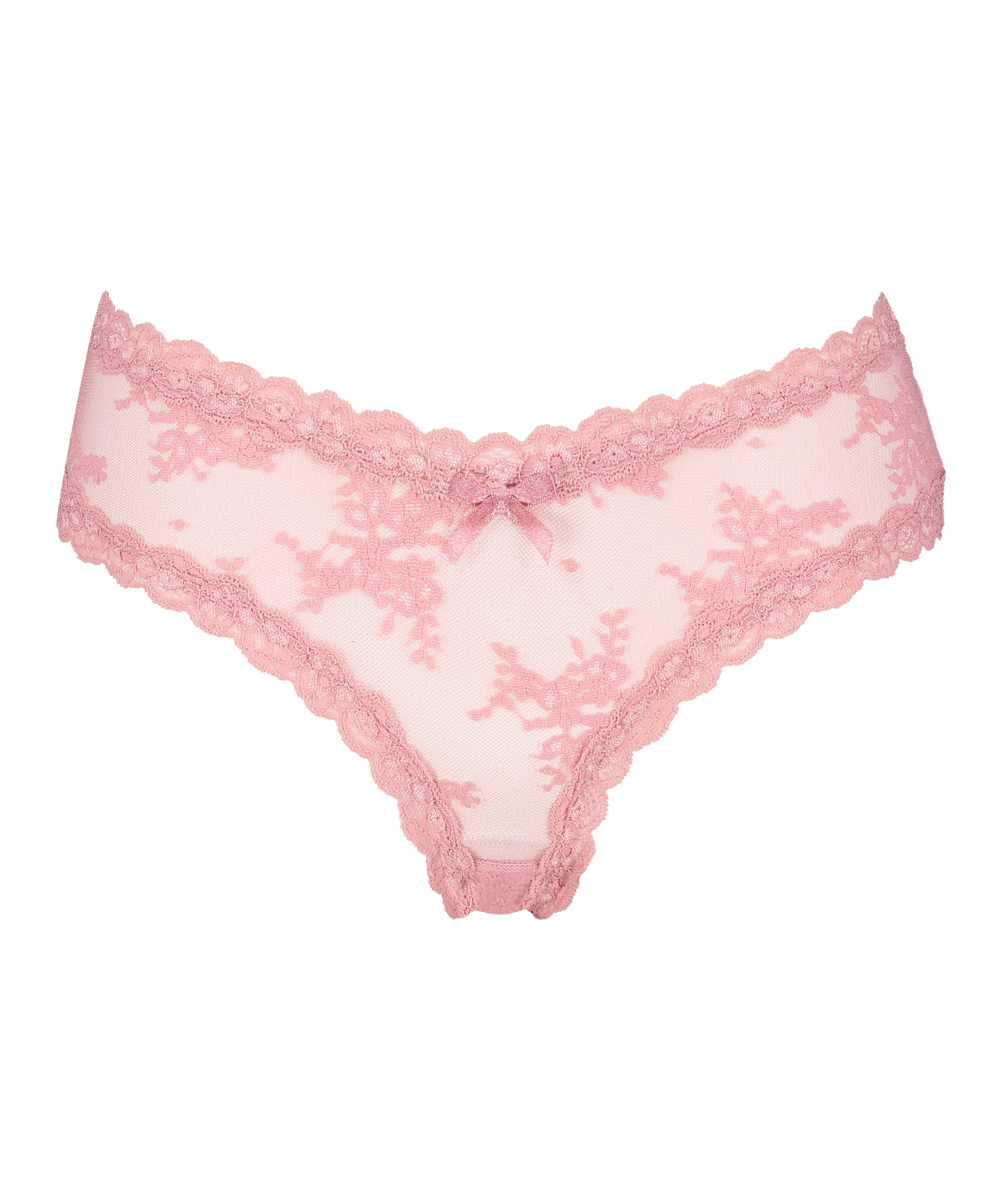 V-shape Mesh Brazilian, Pink, main