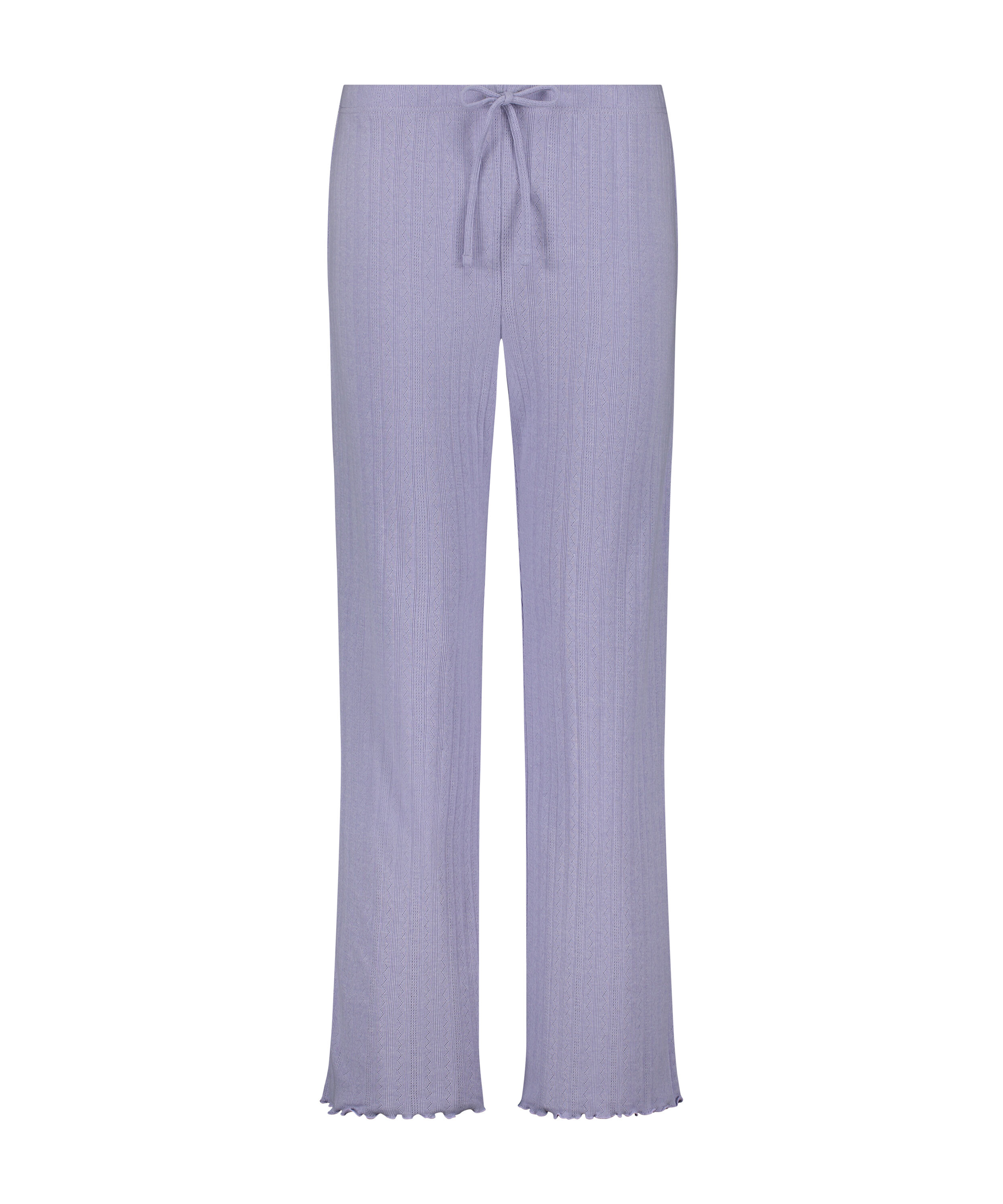 Pointelle Pyjama Pants, Purple