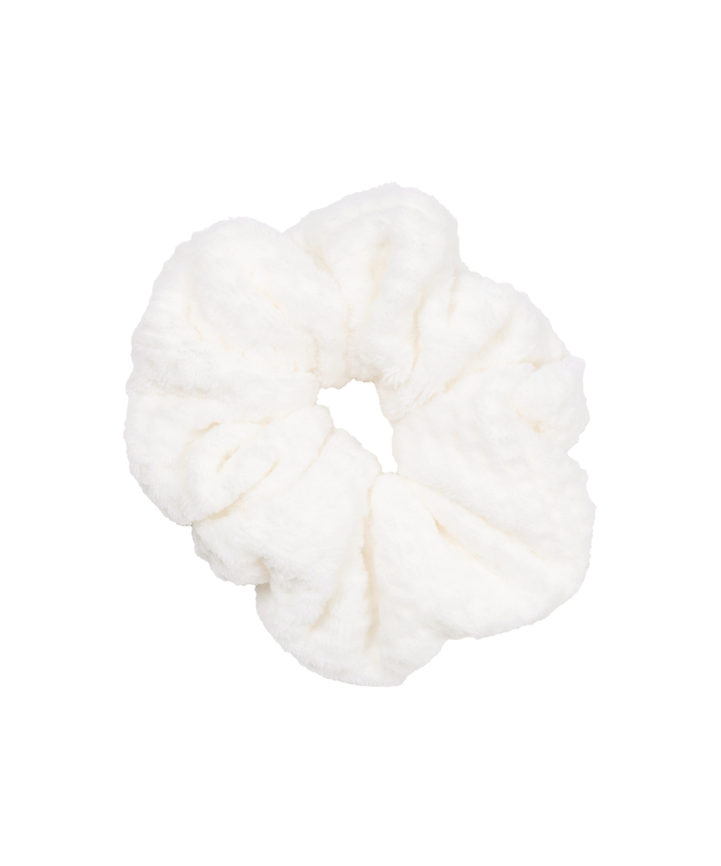 Headband and Scrunchie, White, main