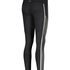 HKMX Regular Waist Sports Leggings, Black