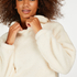 Snuggle Hoodie Fleece, White
