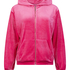 Velour hoodie jacket, Pink