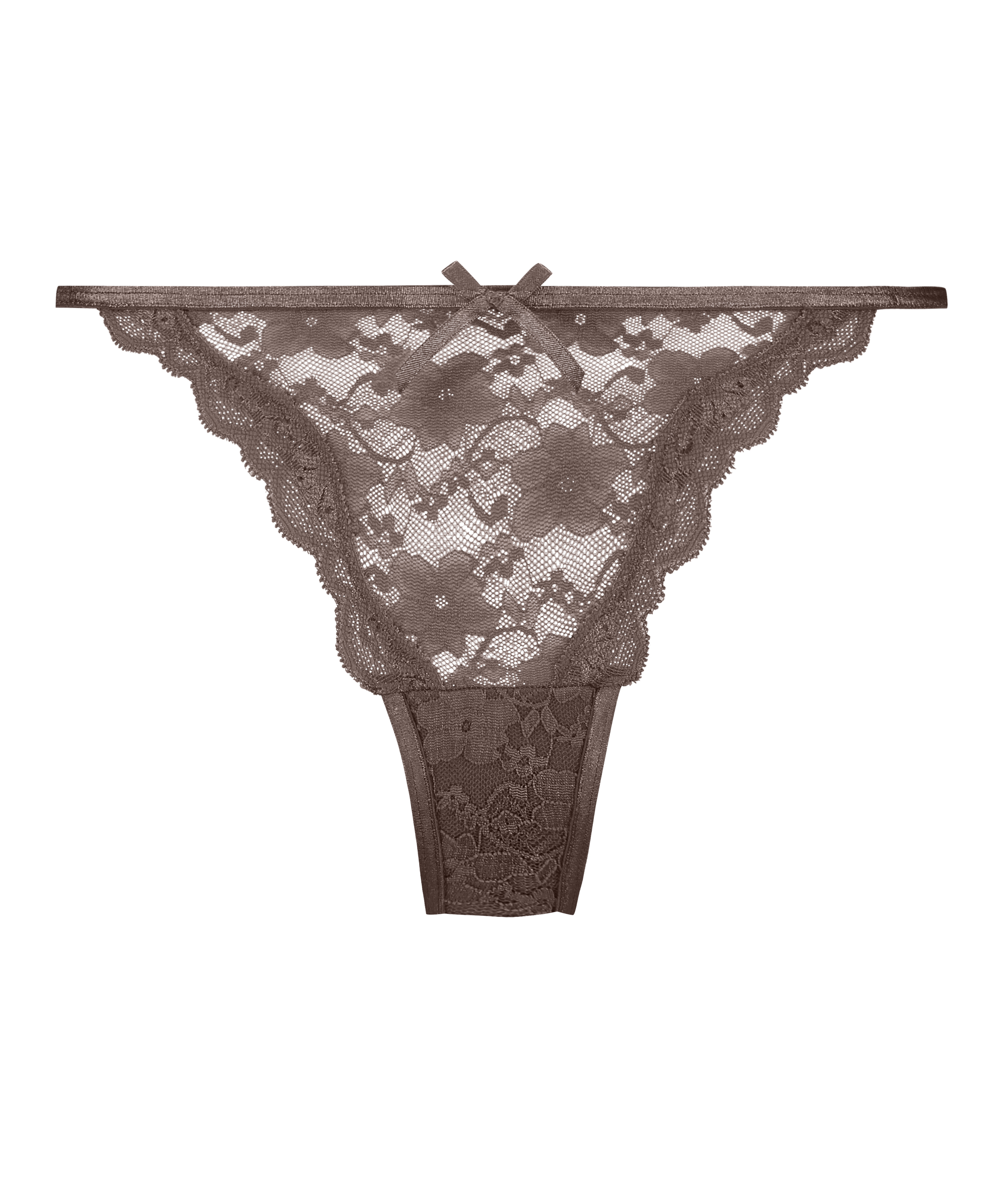 Mini Thong, Brown, main