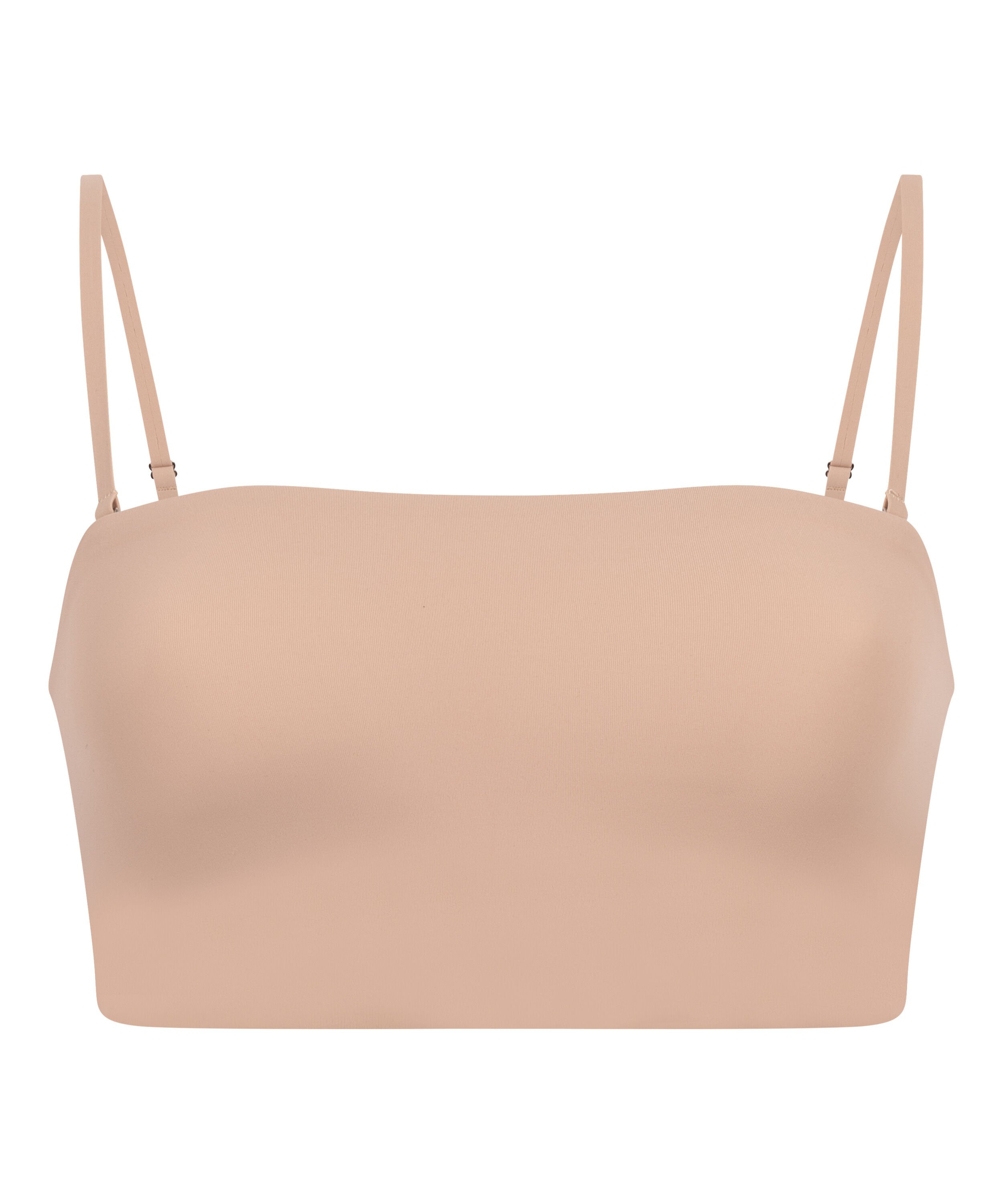 Smooth Bandeau Bralette, Beige