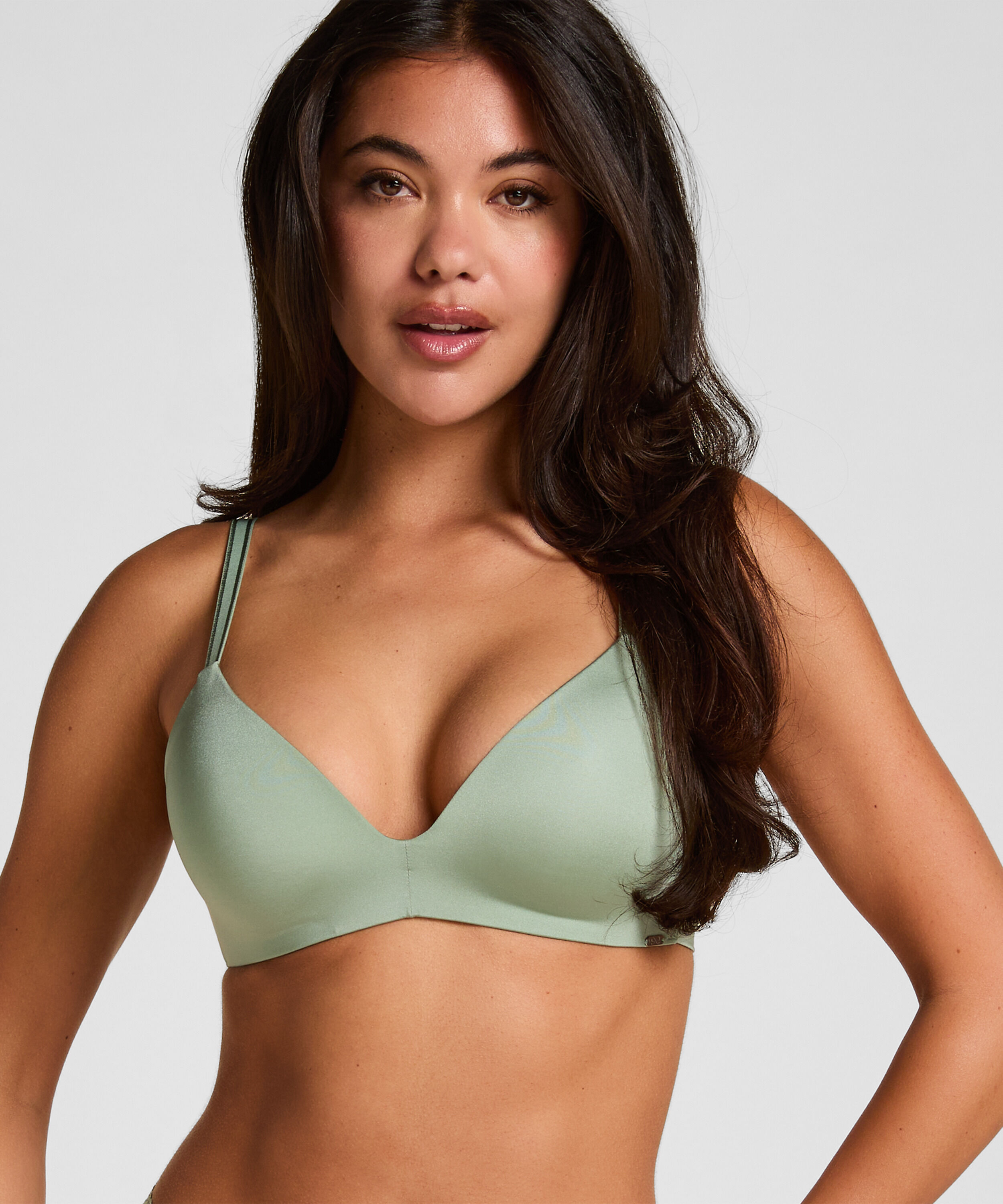 Mona Padded Non-wired Bra, Green
