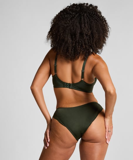 Amara Non-Padded Underwired Bra, Green