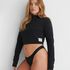 Crop top Lia HKM x NA-KD, Black