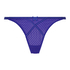 Nikki High Leg Thong, Blue