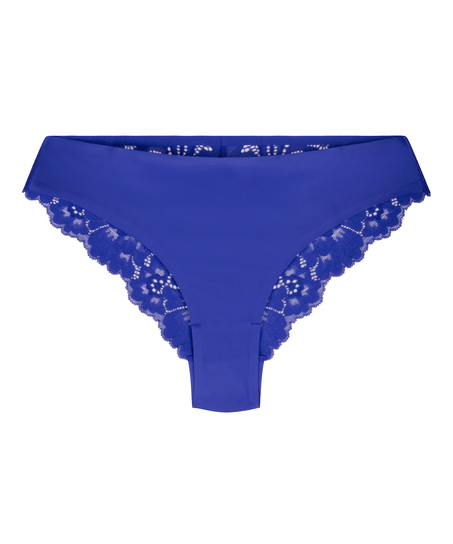Invisible Lace Back Brazilian, Blue