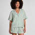 Jacket Short Sleeves Woven, Green