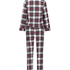 Twill pyjama set, White