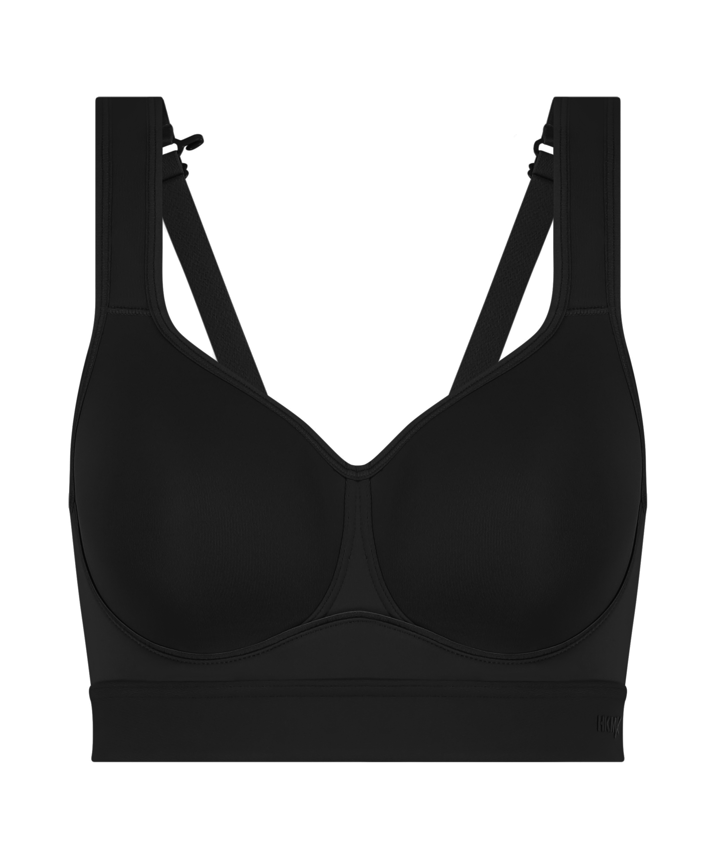 HKMX Sports bra The All Star Level 2, Black, main