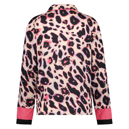 Duckie Long-sleeve Pyjama Jacket, Pink