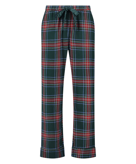 Tall Flannel Pyjama Pants, Green