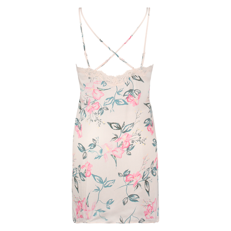 Woven Slipdress, Beige