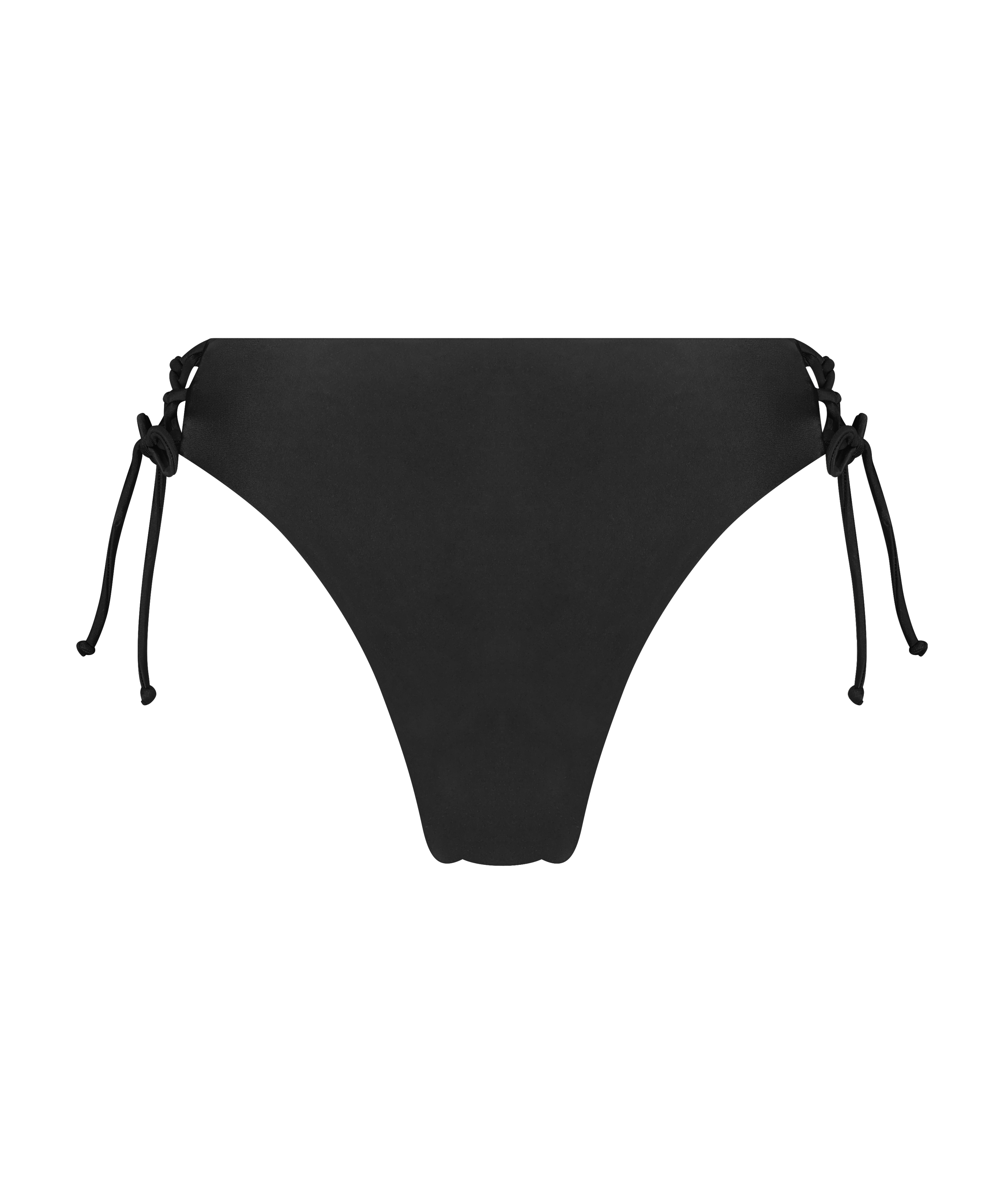 Spicey High Bikini Bottoms, Black, main