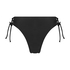 Spicey High Bikini Bottoms, Black