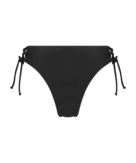 Spicey High Bikini Bottoms, Black