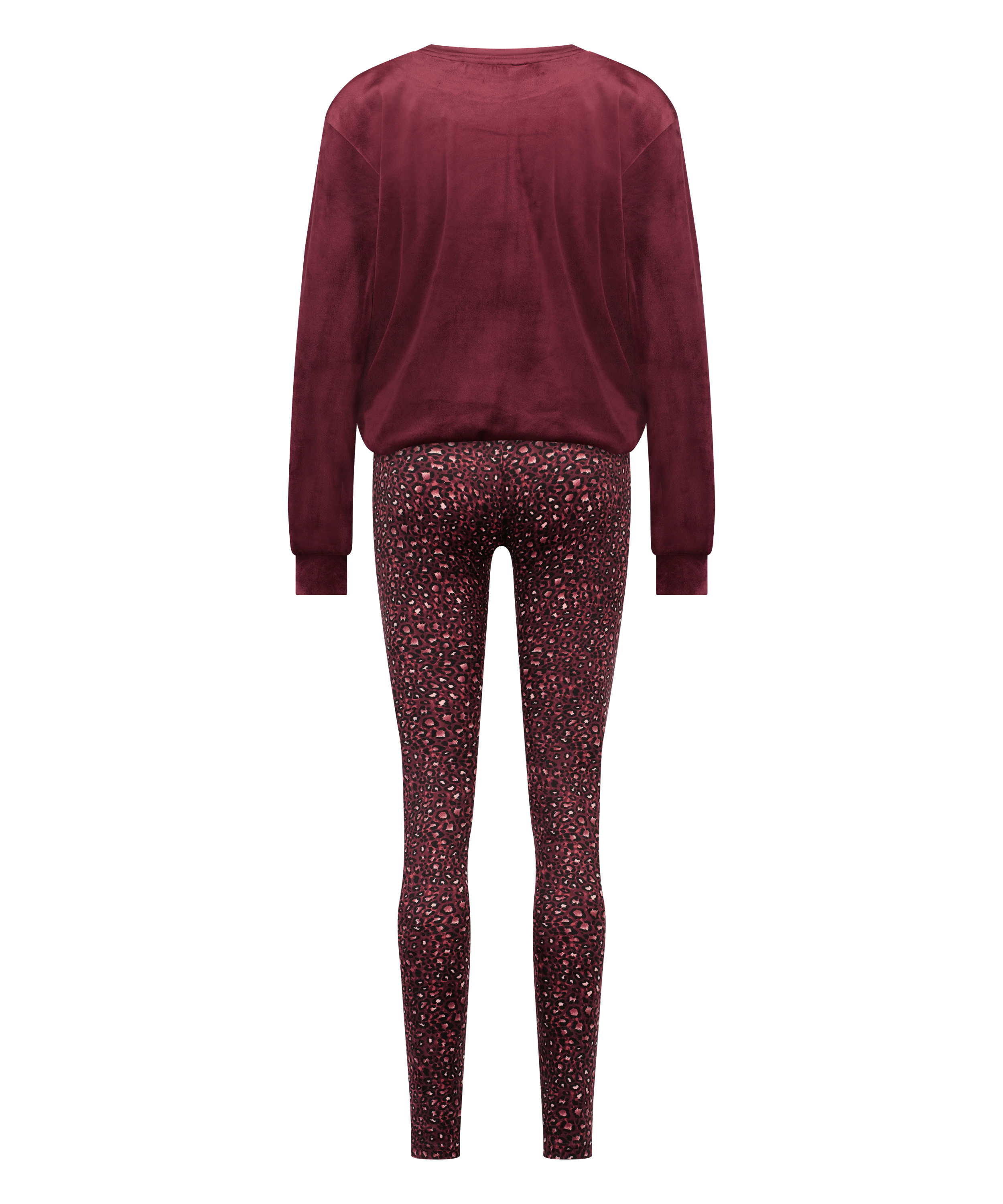 Pyjamaset with Bag, Purple, main