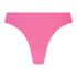 Lace Back Invisible Thong, Pink