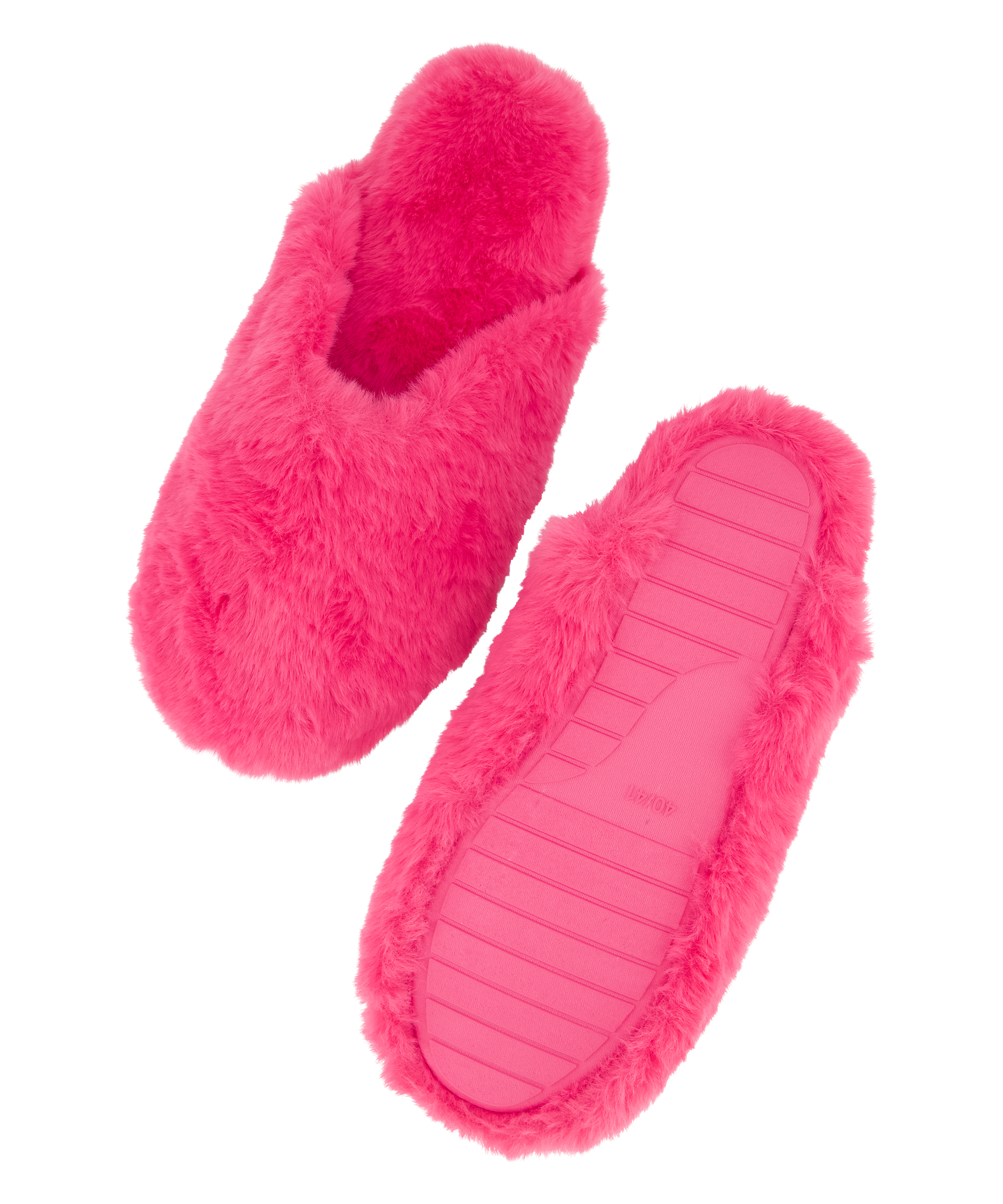 Teddy Mule Slipper, Pink, main