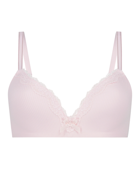 Lola Padded Non-Wired Bra, Pink