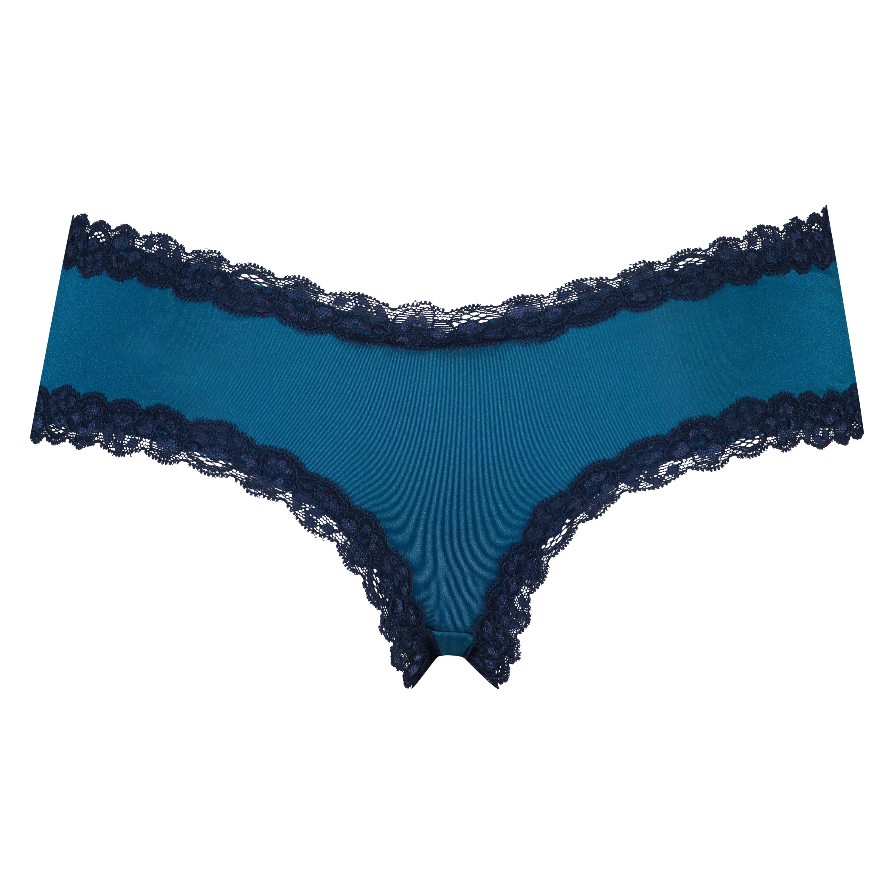 V-Shaped Microfibre Brazilian, Blue, main