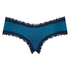 V-Shaped Microfibre Brazilian, Blue