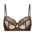 Honey Non-Padded Underwired Bra, Brown