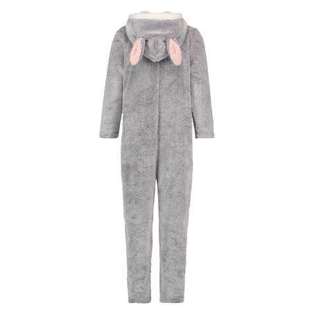 Fleece Onesie Kids, Grey