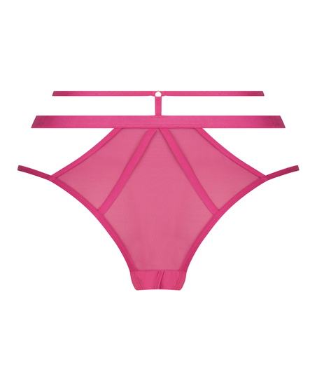 Oxana Open Crotch Brazilian, Pink