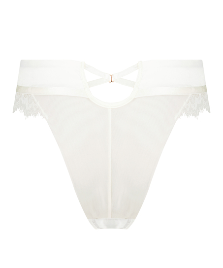 Erika High Leg Brazilian, White