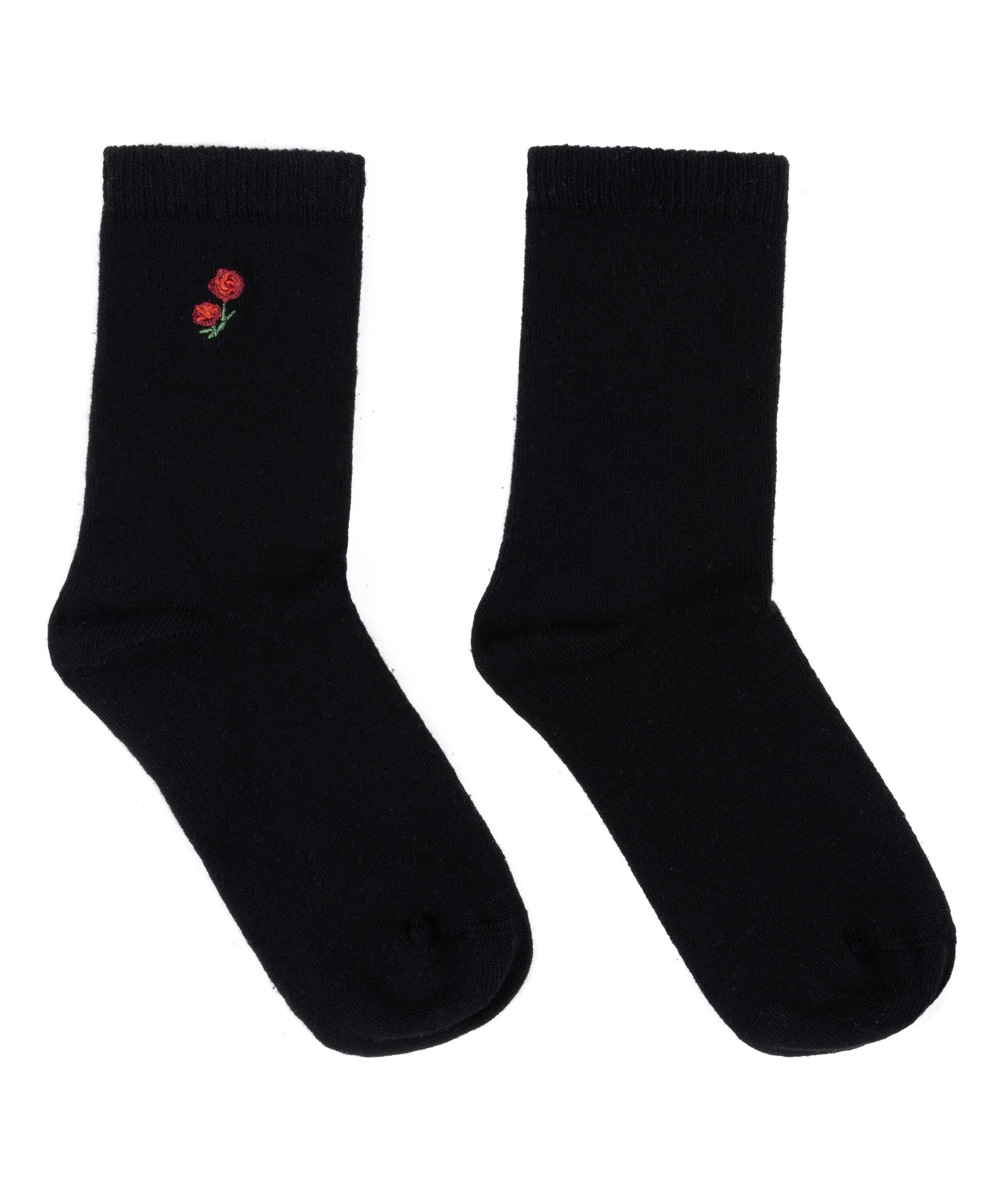 Modal Crew Socks, Black
