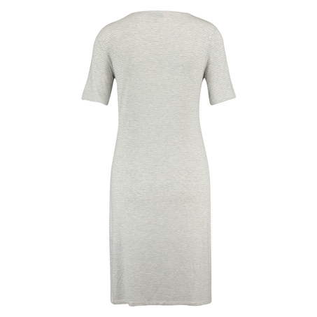 Round Neck Nightshirt, Grey