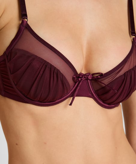 Dulce Non-Padded Underwired Bra, Purple
