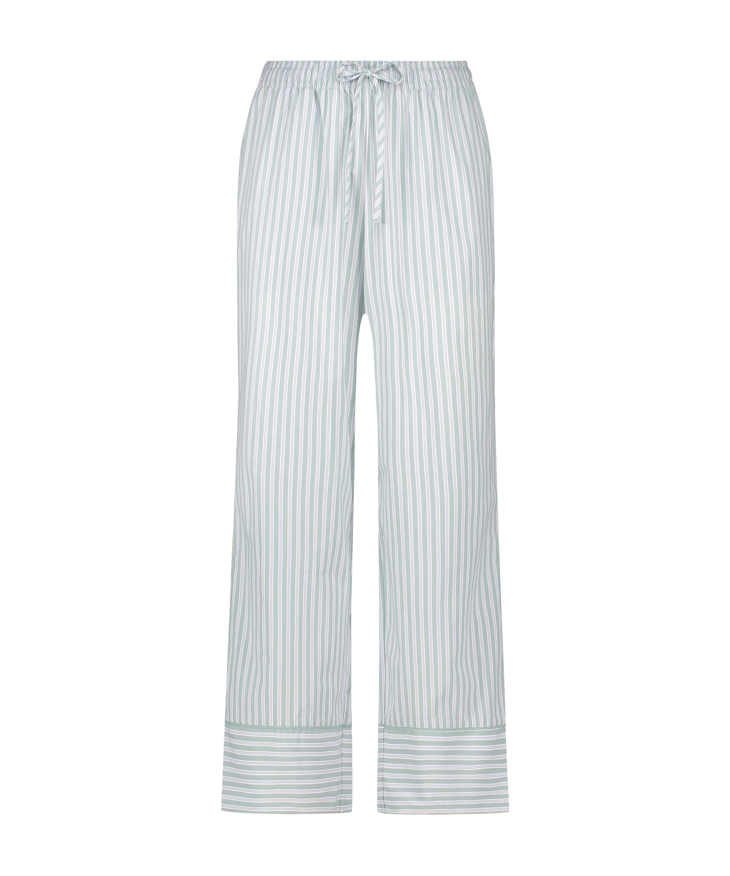 Cotton Pyjama Pants, Green, main