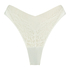 Akelai High Leg Thong, White