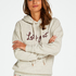 Longsleeved Hoodie, Beige