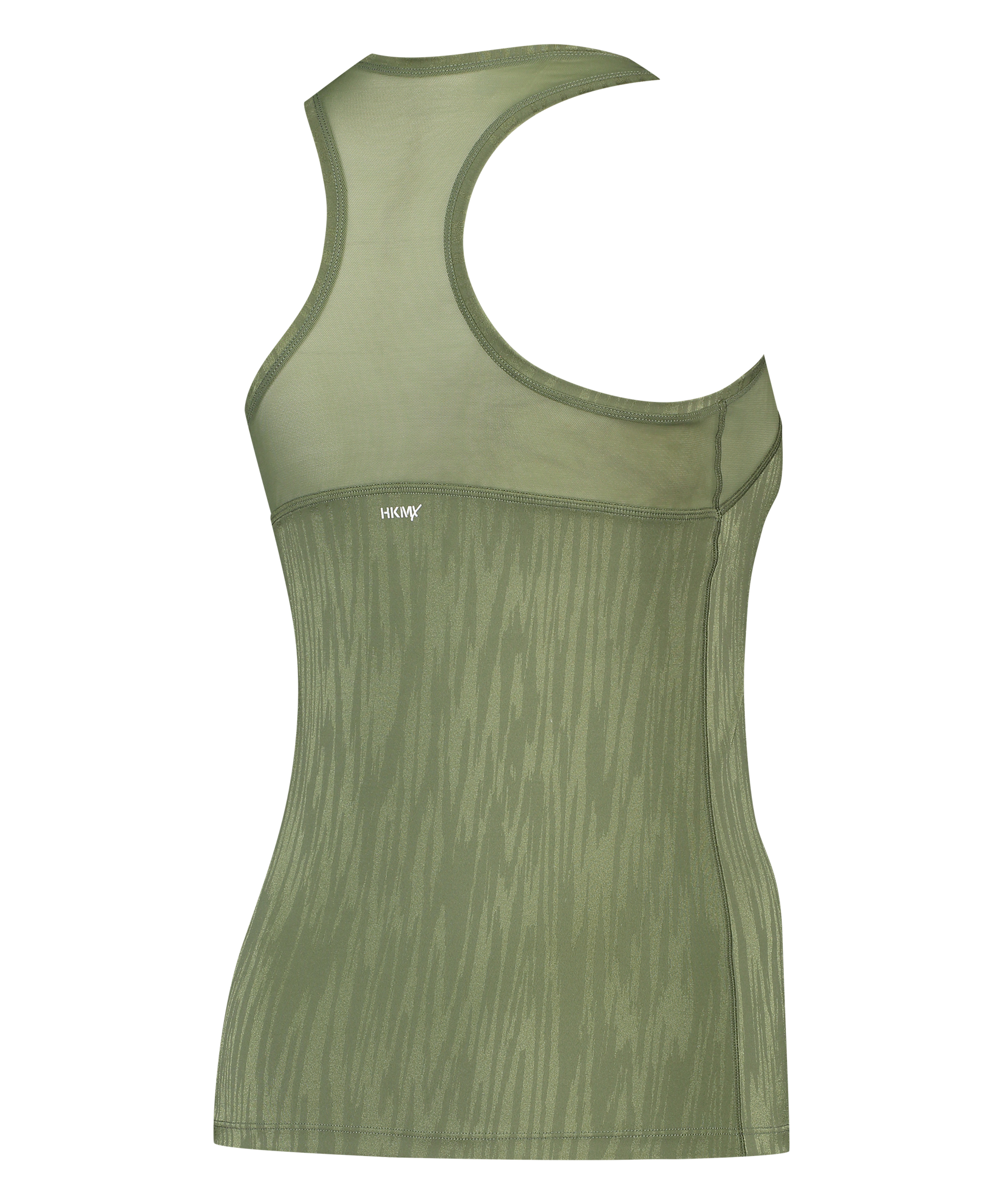 HKMX Sport slim fit tank top, Green, main