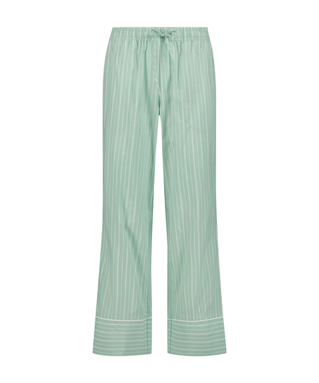 Cotton Pyjama Pants, Green