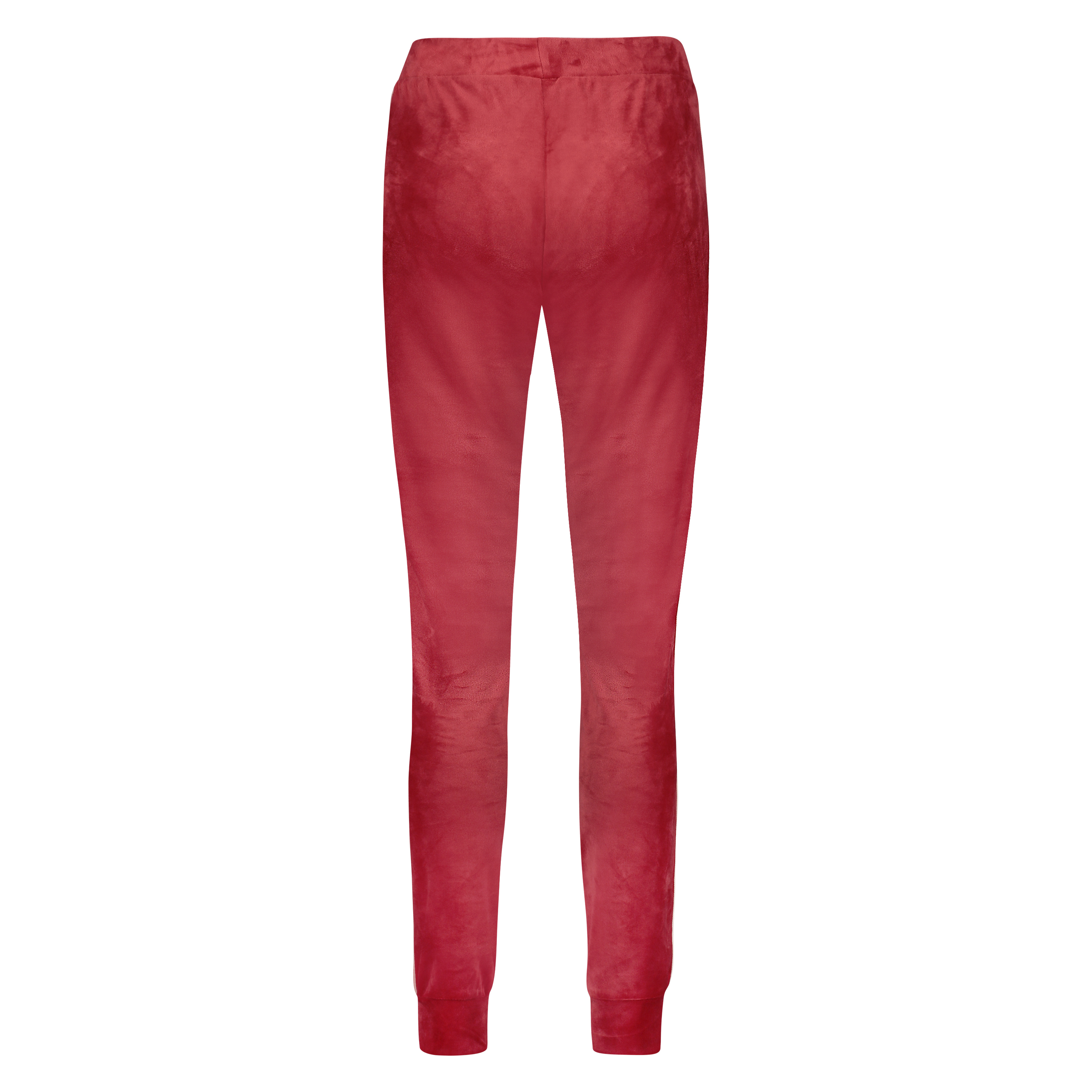 Velours Heart jogging pants, Red, main