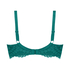 Daisy Non-Padded Underwired Bra, Green